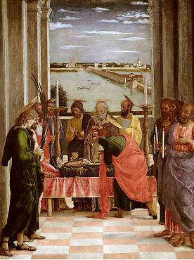 Mantegna, El transito de la Virgen