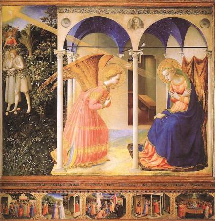 Fra Angelico, la Anunciácion