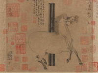 zhang lei,colophon à une peinture de cheval de han gan,stéphane feuillas,anthologie de la poésie chinoise,la pléiade,gallimard